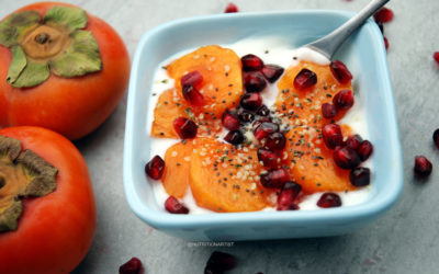 RECIPE: Healthy Persimmon and Pomegranate Parfait