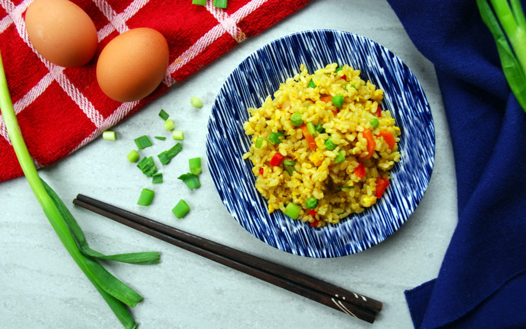 Recipe: Vegetarian Chinese Egg Fried Rice